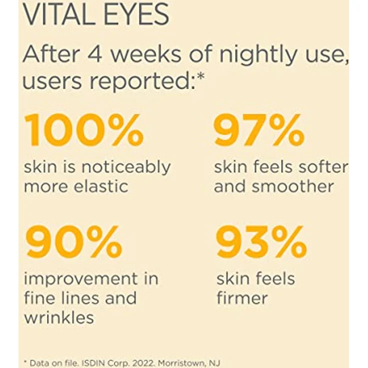 ISDIN Isdinceutics Vital Eyes, Crema Contorno de Ojos Antiarrugas, con Melatonina y Cafeína, 1 x 15 ml – Bild 5