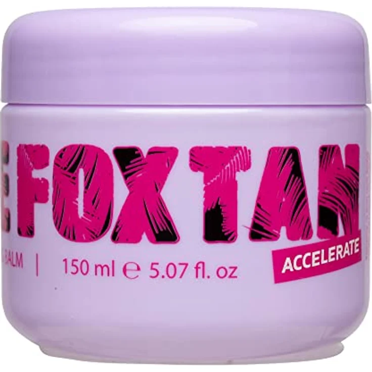 The Fox Tan - Bräunungsbeschleuniger - Rapid Bronzing Balm - ohne Selbstbräuner für den Körper, Bräunungscreme mit Kakaobutter für intensive Bräune, 150 ml – Bild 3