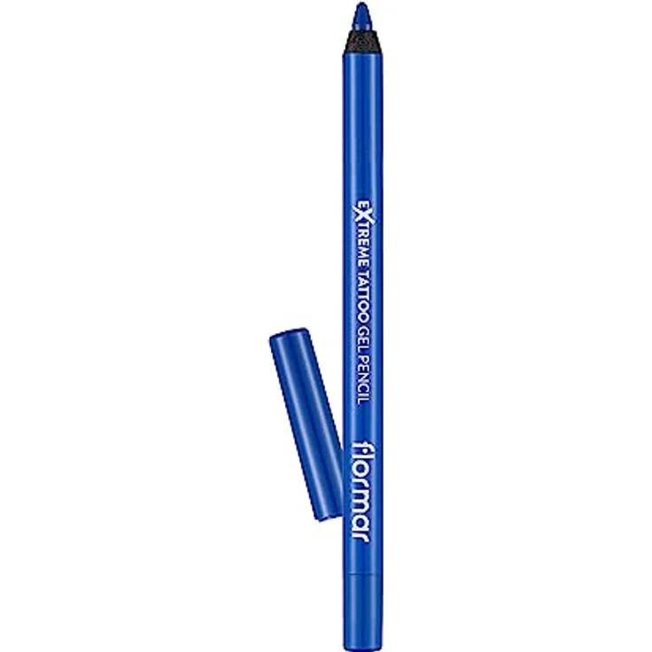 Flormar Extreme Tattoo Gel Pencil 012 Blue Dream, hochpigmentierter Gel-Kajal, mattes Finish, wasserfest & wischfest, langanhaltend, 1,2 g – Bild 1
