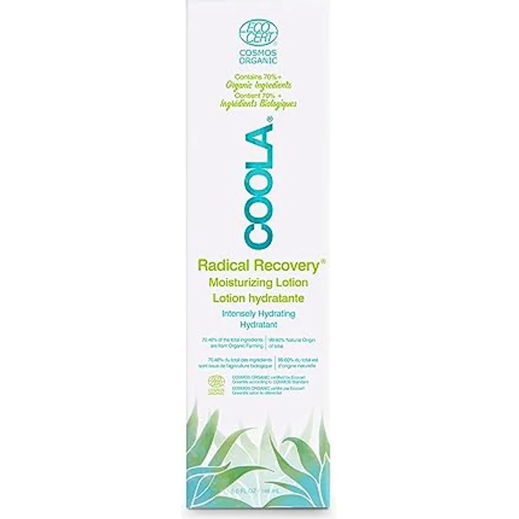 COOLA Radical Recovery After-Sun Moisturizing Lotion, Regenerierende After-Sun-Pflege mit Bio-Agave und Aloe Vera, 150 ml
