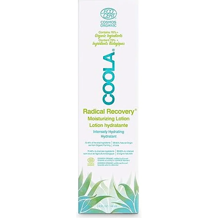 COOLA Radical Recovery After-Sun Moisturizing Lotion, Regenerierende After-Sun-Pflege mit Bio-Agave und Aloe Vera, 150 ml – Bild 1