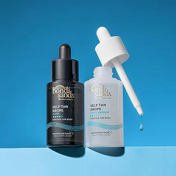 Bondi Sands - Self Tan Drops Dark - Selbstbräuner für Gesicht und Körper in Tropfen, individuell dosierbar, für eine intensive Bräune, 30ml – Bild 4