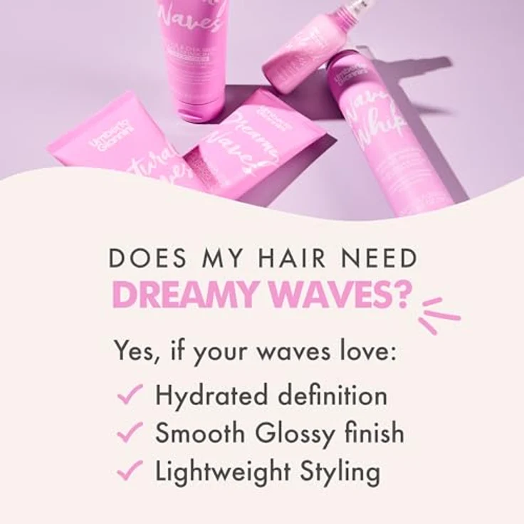 Umberto Giannini Dreamy Waves Glazed Waves Shine Serum, 75 ml - Glanzsteigernde Pflege für federnd glänzende Wellen, vegan, Hitzeschutz bis 230 °C – Bild 4