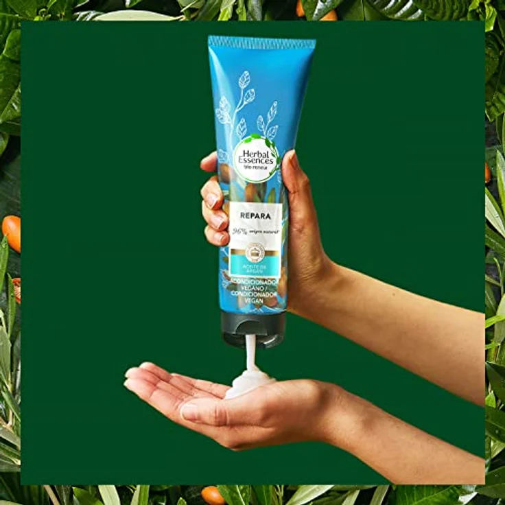 Herbal Essences Repair Conditioner mit Arganöl, für trockenes und geschädigtes Haar, 275 ml, vegan und tierfreundlich – Bild 5