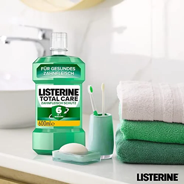 Listerine Total Care Zahnfleich-Schutz Mundspülung 600 ml – Bild 11