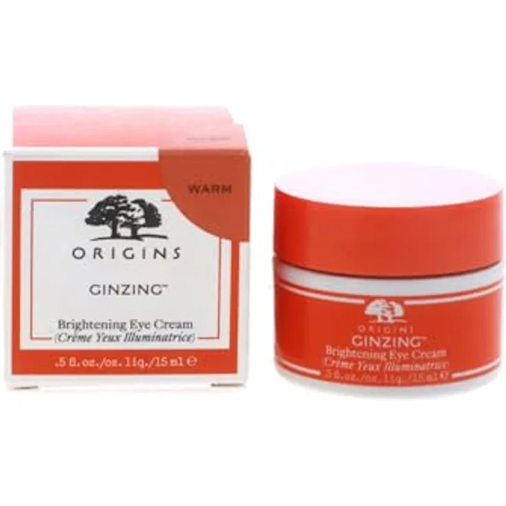 Origins GinZing Refreshing Eye Cream to Brighten and Depuff - Warm, 15 ml - Straffend, langlebig