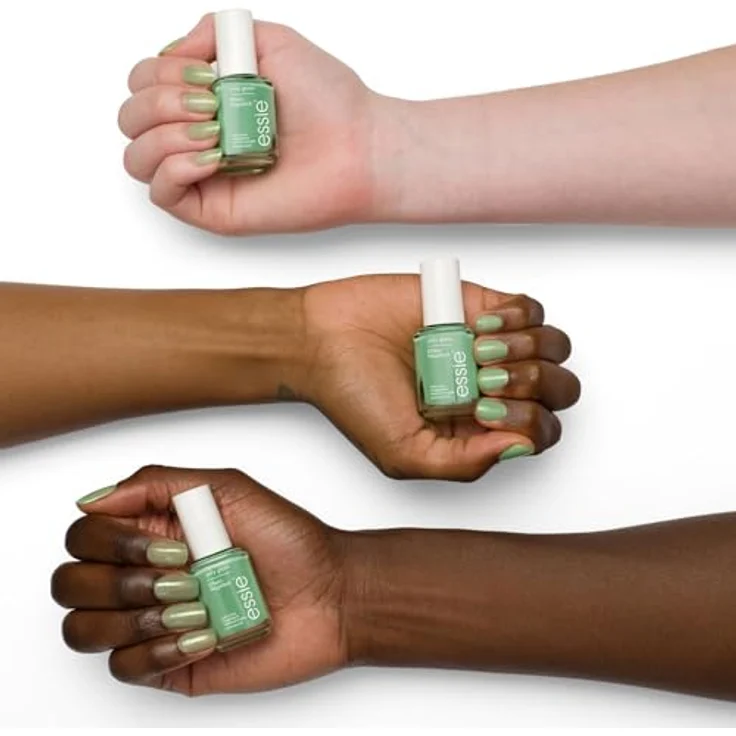 essie Nagellack ̶ Nr. 110 cactus jelly, Nagellackfarbe in Hellgrün, essie jelly gloss Kollektion, 13,5 ml – Bild 4
