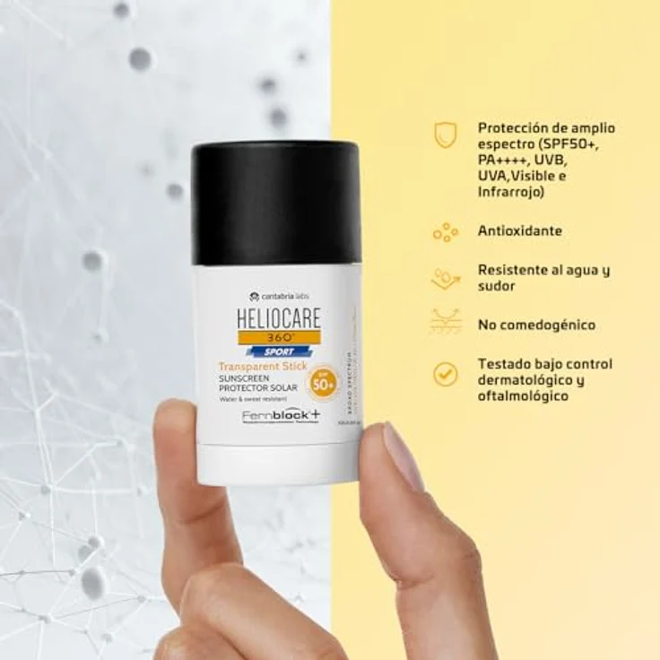 360° sport transparent stick SPF50+ 25 gr – Bild 4