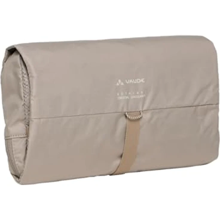 Vaude WashBag M, Kulturbeutel 34 cm, beige, 100% Polyester – Bild 2