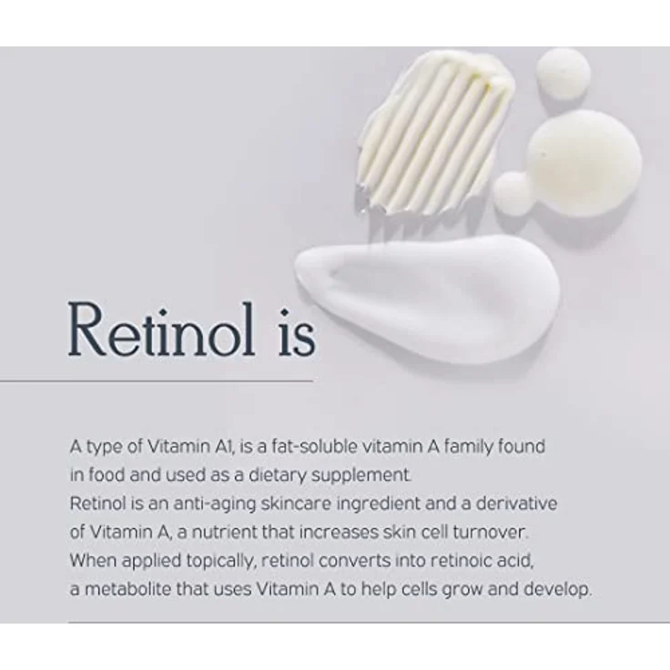 Mizon Retinol Youth 0,1% Gesichtsserum mit Faltenpflege, Bakuchiol, Peptiden und Niacinamid, 28 ml – Bild 7
