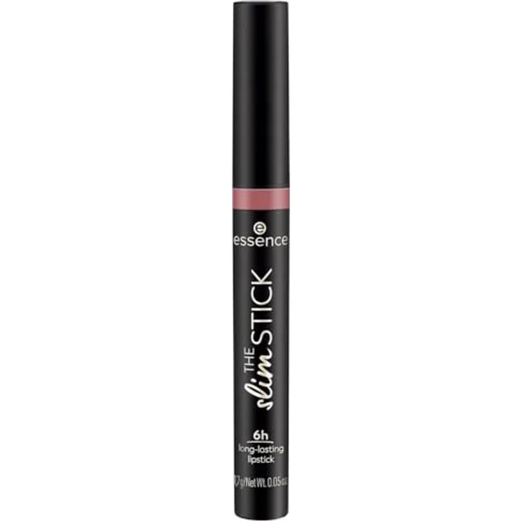 essence cosmetics THE slim STICK, Lippenstift Nr. 104 Pink, langanhaltend, pflegend, farbintensiv, matt, vegan, 1er Pack (1.7g) – Bild 2