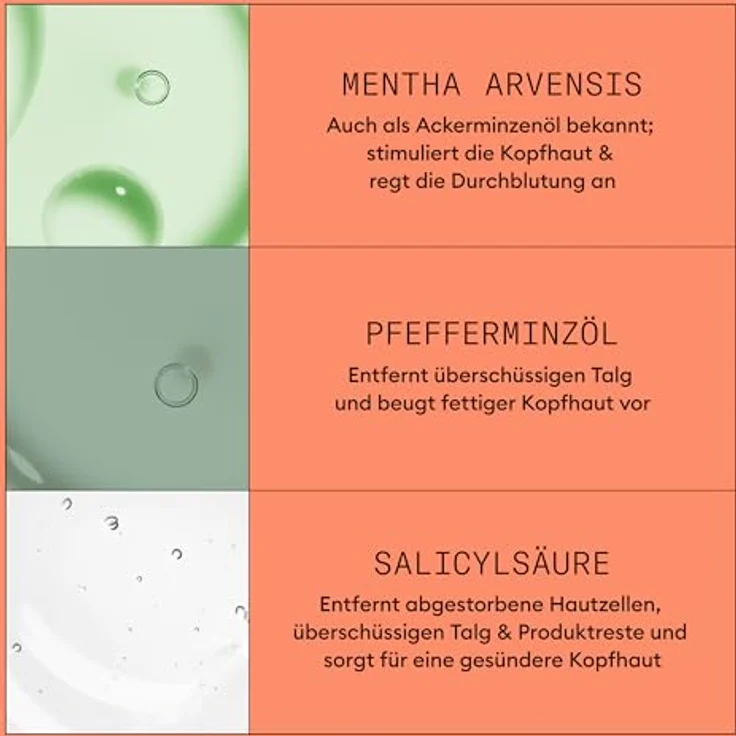 NIOXIN Scalp + Hair System 4 Shampoo - Tiefenreinigungsshampoo für strapaziertes, sichtbar dünner werdendes Haar - mit Biotin, Koffein & Niacinamid (1 l) – Bild 5
