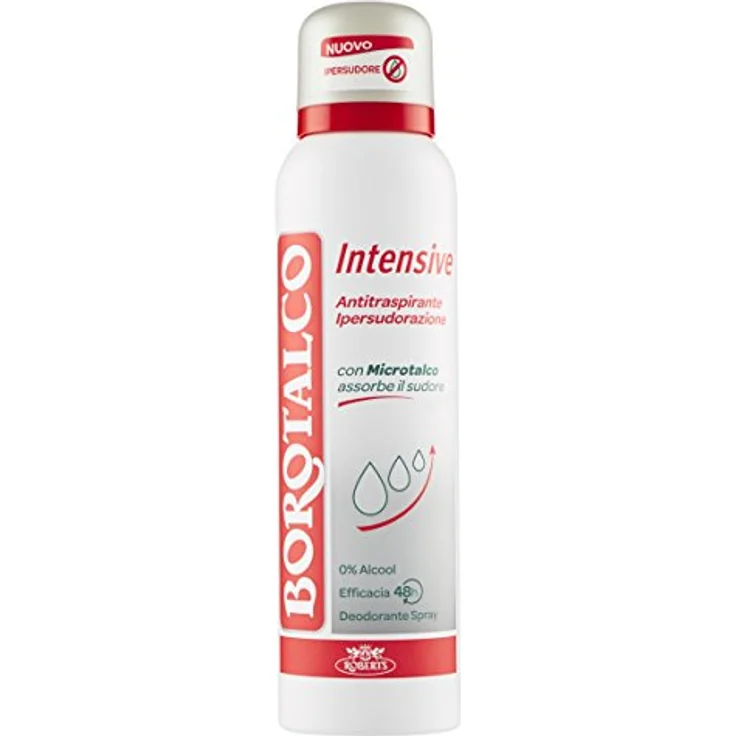 Borotalco Intensive Deodorant Spray, 72h Antitranspirant für Unisex, alkoholfrei, 150 ml – Bild 1