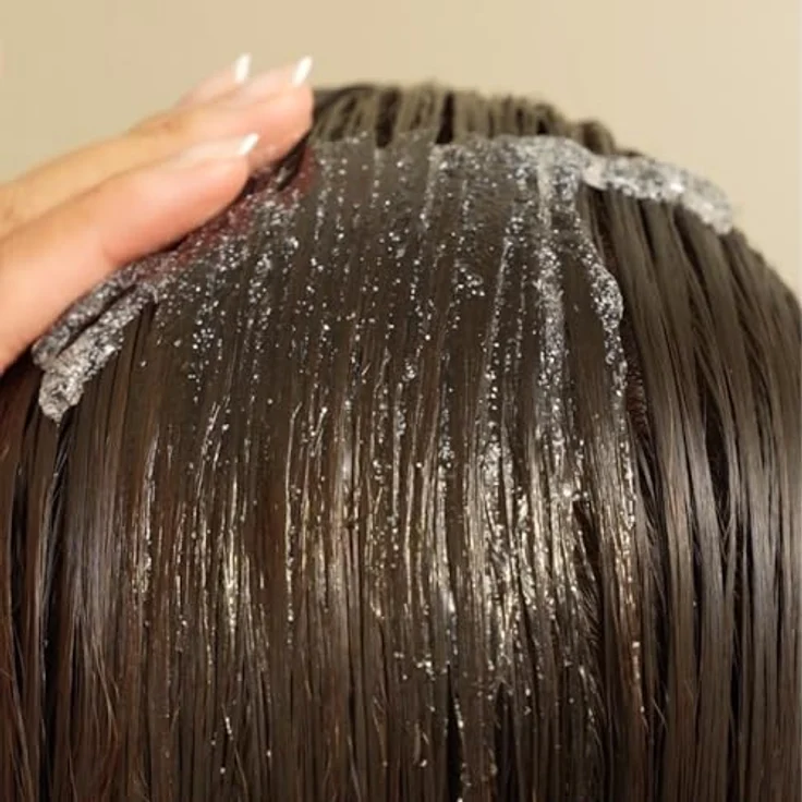 genuine haircare Shampoo 0 – Tiefenreinigendes Kopfhaut Peeling Shampoo mit Cellulose-Peeling, 200 ml, gegen fettige Kopfhaut & Styling-Rückstände, biologisch abbaubar, vegan – Bild 5