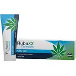 RubaXX Cannabis CBD Gel - Kühlend mit ca. 600 mg CBD - mit Menthol & Minzöl für beanspruchte Muskeln in Rücken, Schultern oder Beinen - 120 ml