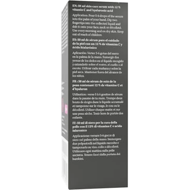 Dr. Severin 12% Vitamin C Hyaluron Serum Ultra 50 ml - Hochkonzentriertes Gesichtsserum mit Hyaluronsäure - Aufhellend, Anti-Aging, Anti-Falten - Auch gegen Pigmentflecken und Augenringe - Vegan – Bild 5