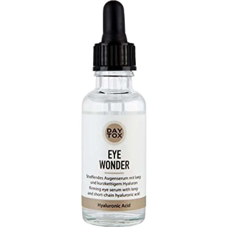 Augenserum Anti Aging mit Hyaluron - Vegan, Ohne Silikone, Made in Germany, DAYTOX - Eye Wonder - 30 ml – Bild 3