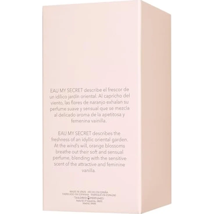 Women'secret Eau My Secret Eau de Toilette Damenduft 30ml, Orientalisch-blumiger Duft mit Noten von Orangeblüten und Vanille – Bild 3