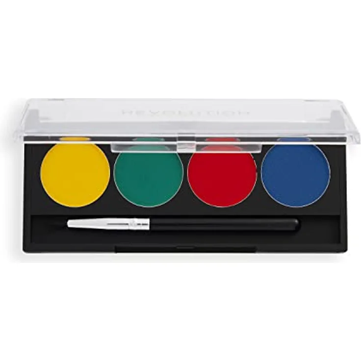 Makeup Revolution, Graphic Liner Palette, Coloured Eyeliner, Bright Babe, 4 x 1.35g