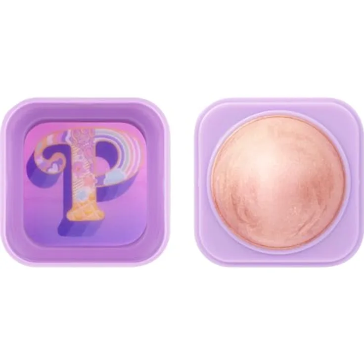 essence Polly Pocket Cremiger Highlighter Farbton 01 Tiny & Cute, 6.1 g, vegan, lichtreflektierende Pigmente für strahlenden Glow