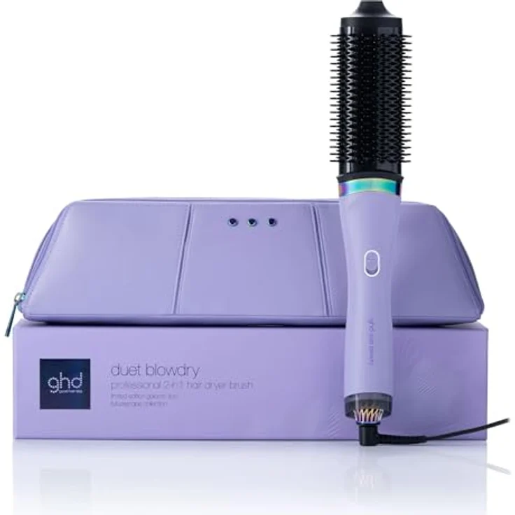 ghd Duet Blowdry Futurescape, Warmluftbürste 2-in-1 Föhn und Stylingbürste mit gleichmäßiger Wärmeverteilung und ergonomischem Design – Bild 1