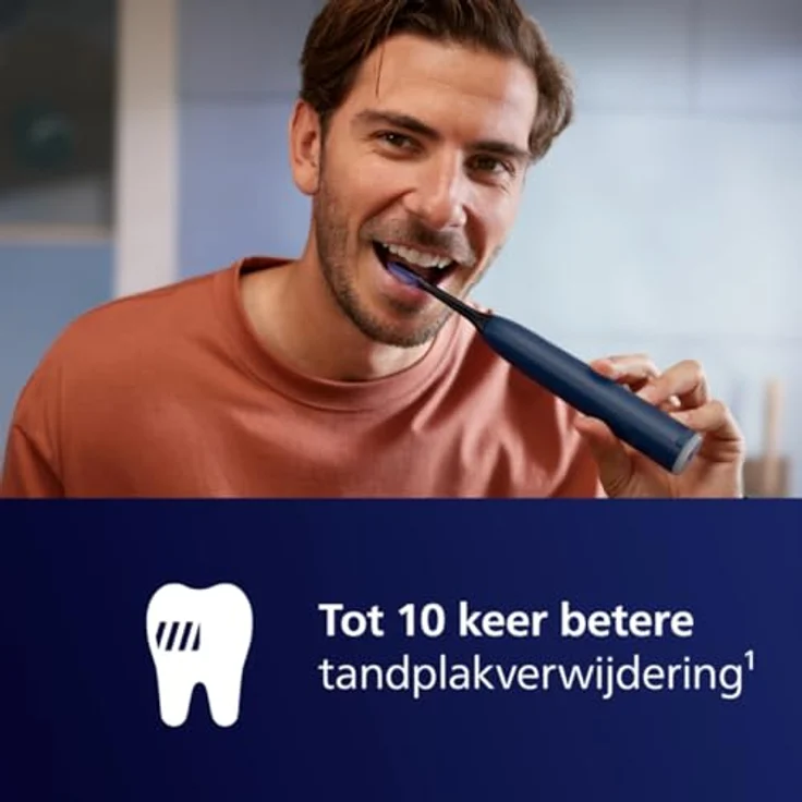 Philips Sonicare Elektrische Zahnbürste Series 7100 HX7423/08, 4 Putzmodi, 3 Intensitätsstufen, 4 Aufsteckbürsten, visuelle Andruckkontrolle – Bild 5