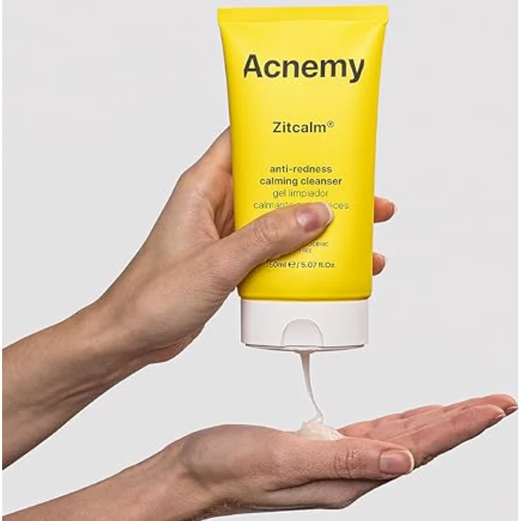 Acnemy ZITCALM CLEANSER Beruhigendes Reinigungsgel gegen Hautrötungen, Tiefenreinigung und intensive Feuchtigkeitsversorgung, 150ml – Bild 2