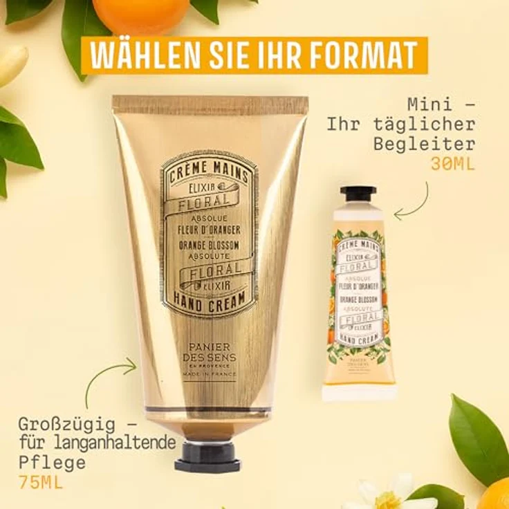 Panier des Sens Orange Blossom Hand Cream 75 ml – Bild 7