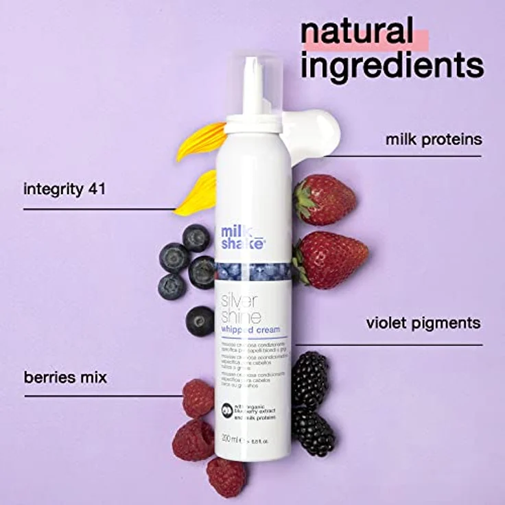 Milk_shake Silver Shine Whipped Cream Leave-In Schaum Conditioner 200 ml – Bild 8