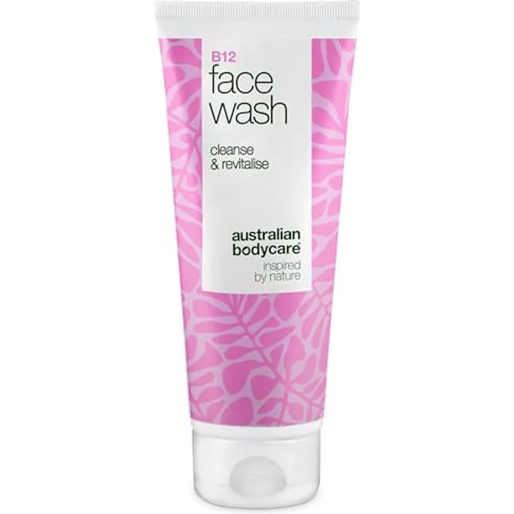Australian Bodycare B12 revitalisierendes Reinigungsgel, Gesichtsreinigung mit sanfter Peelingwirkung, 100 ml