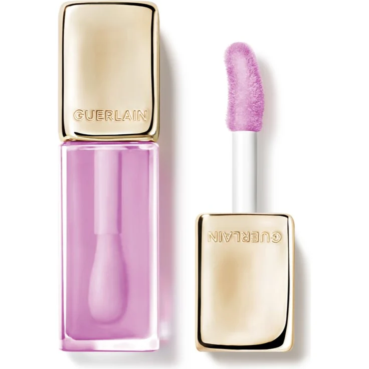 GUERLAIN Blooming Denim KissKiss Bee Glow Oil, Lippenöl mit Honig Farbton 209 Blooming Glow, 9.5 ml