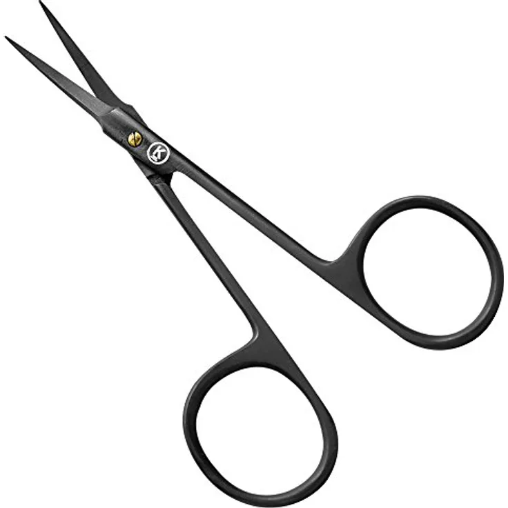 K-Pro Nagelhautschere mit Turmspitze Gebogen, Scharf, Spitz - Hautschere 1 Stück
