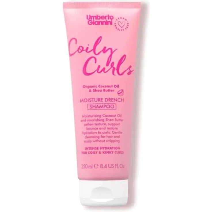 Umberto Giannini Shampoo Coily Curls Moisture Drench Shampoo 250 ml