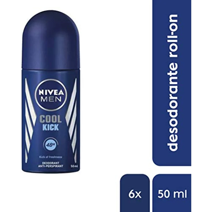 Nivea Men Nivea Roll-On Cool Kick Men - 50 ml - 6 Stück – Bild 2