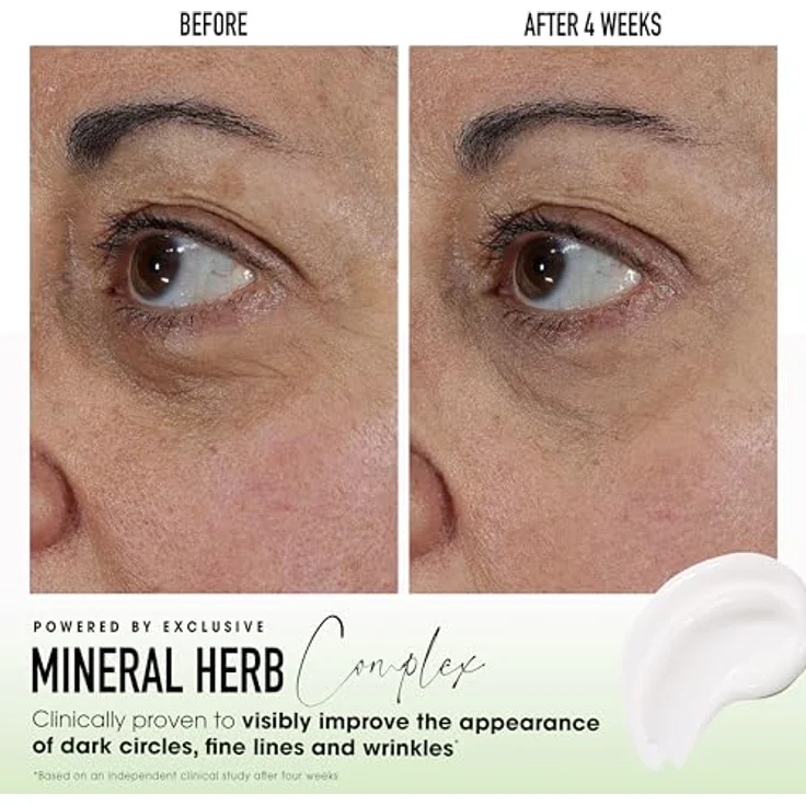 bareMinerals Revitalizing Eye Cream, feuchtigkeitsspendende Augencreme zur Reduzierung von feinen Linien und Fältchen, 15 g – Bild 2