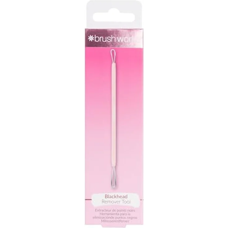 INVOGUE Brushworks - Black Head Removal Tool zur mühelosen Entfernung von Mitessern und Pickeln – Bild 2
