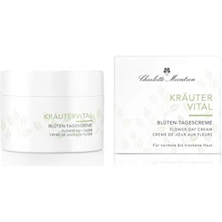 Charlotte Meentzen Blüten Tagescreme mit UV Schutz, 50 ml Kräutervital – Bild 2