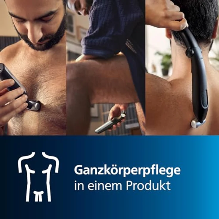 Philips S5000 Rasierer Silber One Size, Wasserfester Trimmer mit 2D-Konturenanpassung – Bild 3