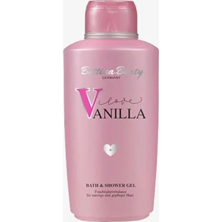 Bettina Barty Love Vanilla Bath & Shower Gel 500 ml - Sanft reinigendes Duschgel mit romantischem Vanilleduft – Bild 3