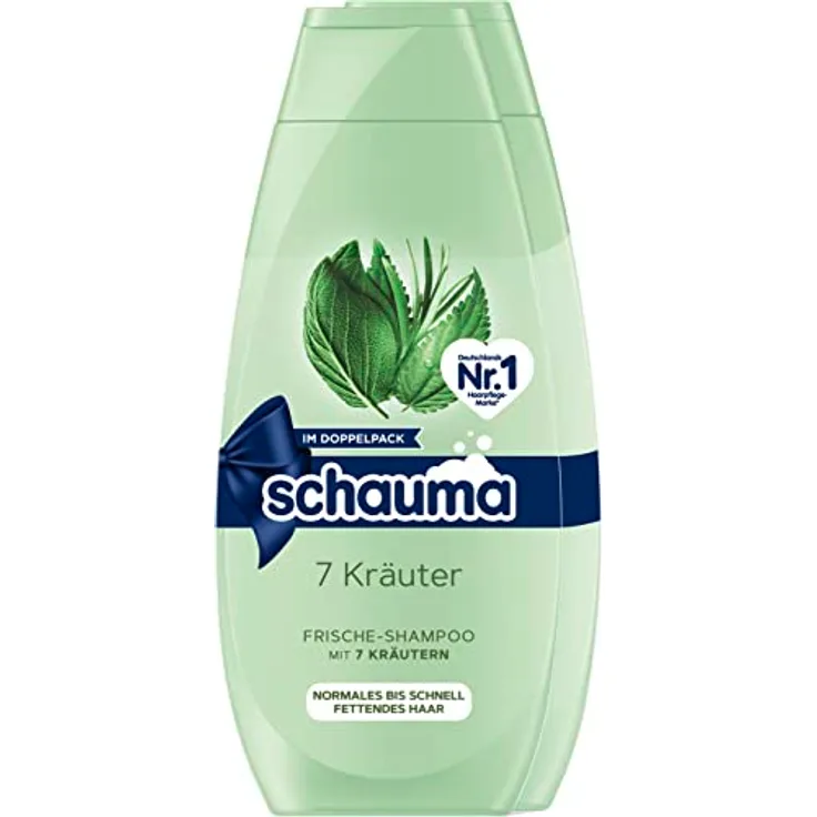 SCHAUMA Shampoo 2er 2x400 ML 7 Kräuter
