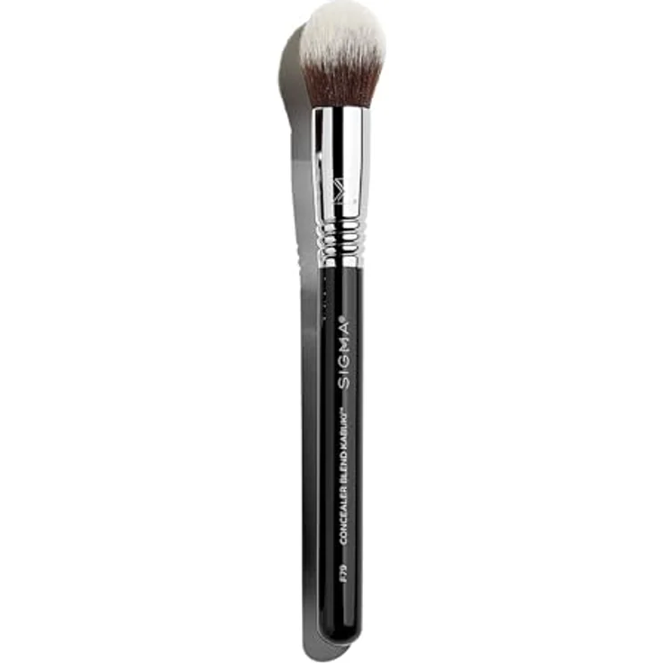 Sigma Beauty Face F79 Kabuki Korrektorpinsel, Pinsel für pudrige und cremige Produkte mit feinen Borsten, perfekt für präzises Auftragen – Bild 1