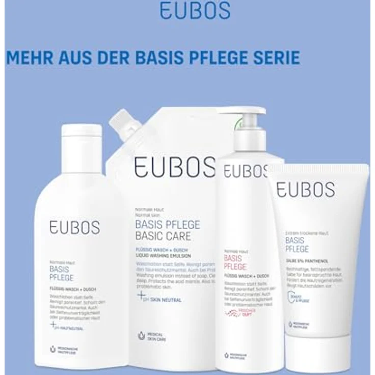 Dr.Hobein Eubos Basis Pflege Hautbalsam F, 200 ml medizinische Gesichtscreme für empfindliche Haut – Bild 5