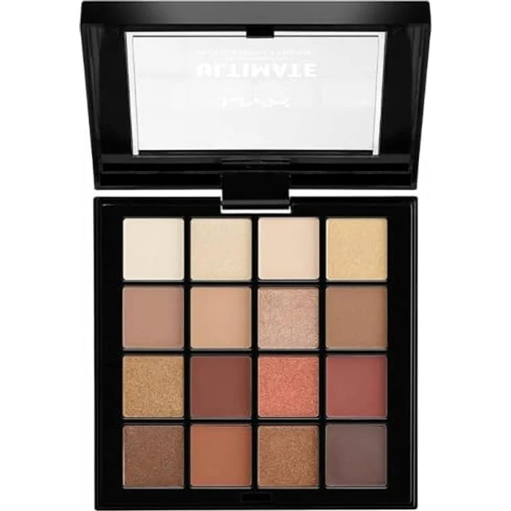 NYX Augen Make-up ULTIMATE shadow palette warm neutrals 16 x 0,83 g – Bild 3