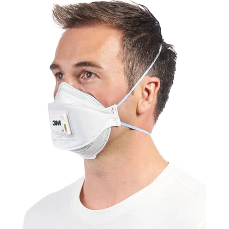 3M 9332+C Aura Partikelmaske für Dämm- und Hartholzarbeiten, Schutzstufe FFP3, optimal für Brillenträger, 1 Stück – Bild 5