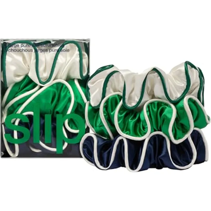 Slip Pure Silk Large Scrunchies, Game Day Haargummi für empfindliches Haar, modischer Look