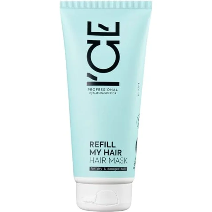 Natura Siberica ICE Refill My Hair Mascarilla Capilar, Haarkur für trockenes Haar, 200 ml – Bild 1