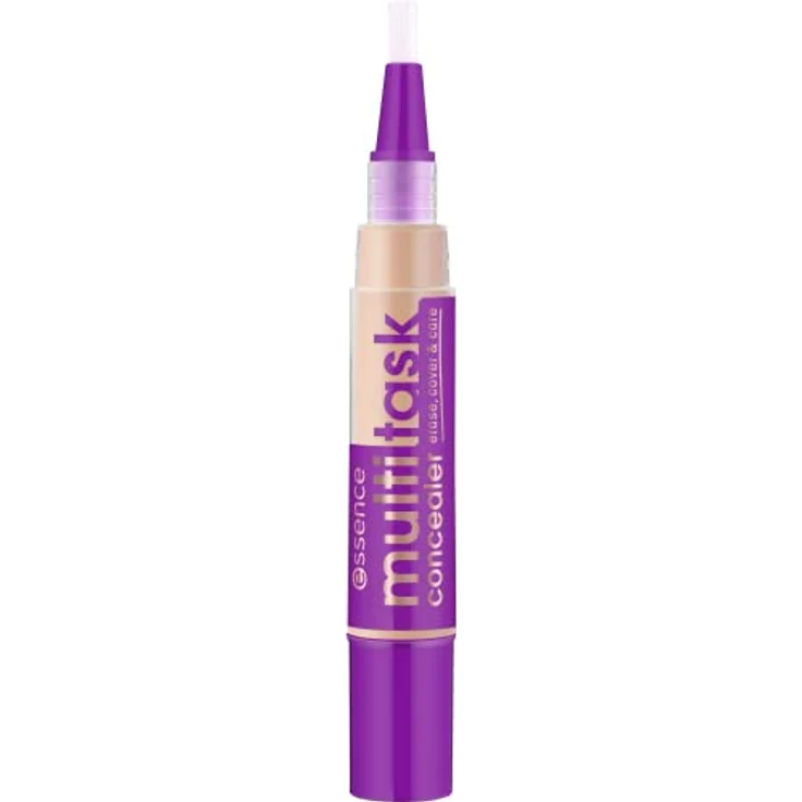 essence multitask concealer, Abdeckstift, Nr. 20 Natural Beige, aufhellend, pflegend, langanhaltend, mattierend, Wischfest, weichzeichnend, natürlich, matt, vegan, ohne Parfüm (3ml) – Bild 1