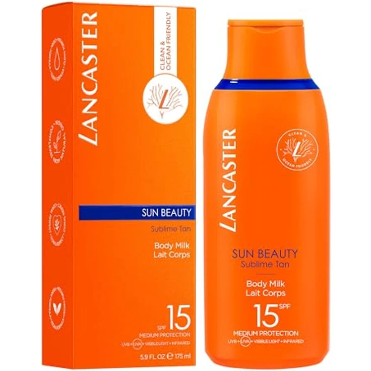 Lancaster Sun Beauty Body Milk SPF 15 175 ml – Bild 2