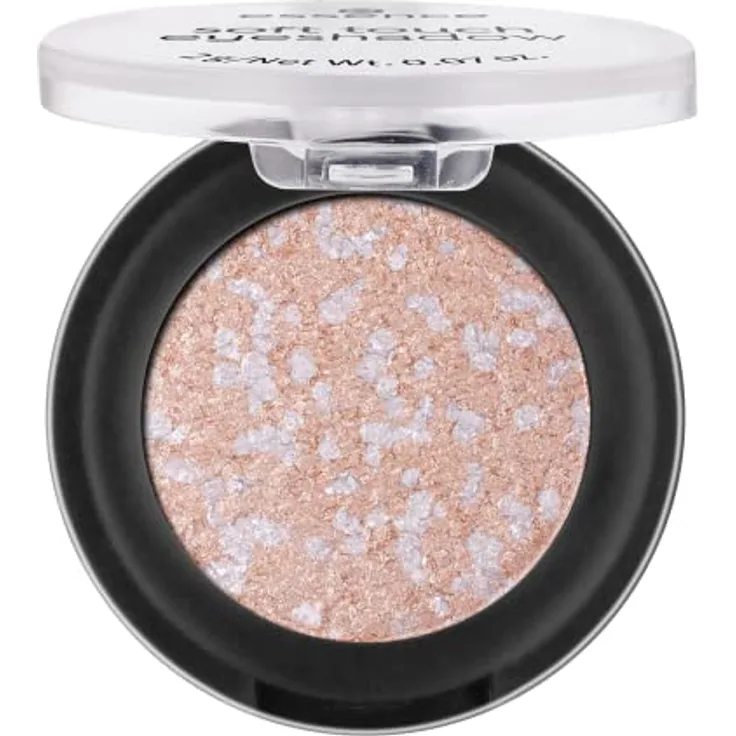 essence soft touch eyeshadow, Lidschatten, Nr. 07 Bubbly Champagne, nude, sofortiges Ergebnis, langanhaltend, mit Vitaminen, farbintensiv, vegan, Nanopartikel frei (2g)