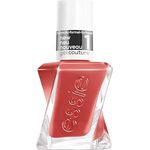 essie Gel Couture Nagellack, langanhaltend ohne UV-Licht, Farbe: woven at heart Rot, 1 x 13,5 ml